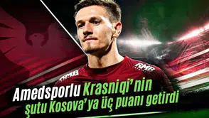 Amedsporlu Krasniqi’nin şutu Kosova’ya üç puanı getirdi