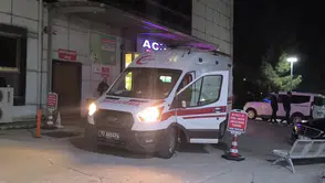 Gercüş ilçesinde kontrolden çıkan otomobil bahçeye girdi