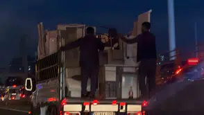 Diyarbakır trafiğinde tehlikeli yolculuk kameralara yansıdı