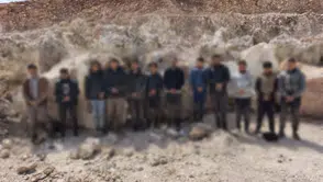 Şanlıurfa sınır hattında 68 kaçak göçmen yakalandı
