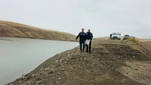 Van'daki göletlere 700 bin sazan yavrusu bırakıldı