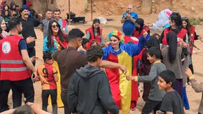 Ceylanpınar'daki göçer çocuklara Kırgızistan'dan gelen sürpriz destek
