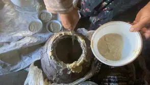 Ağrı’da asırlık halise geleneği bayram sabahı sofraları birleştirdi