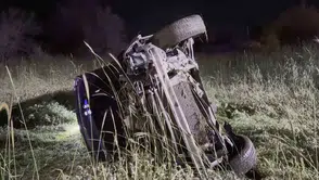 Elazığ yolunda yaban domuzu dehşeti 5 kişi yaralandı