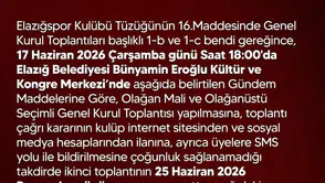 Elazığspor yönetimi sandık başına gidiyor