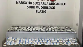 Elazığ’da narkotik operasyonu 10 binden fazla hap yakalandı