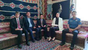 Keban’da kursiyerlerin yıl boyu emek verdiği ürünler sergileniyor