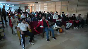 Muşlu gençler Dünya Kupası heyecanını dev ekranda paylaştı