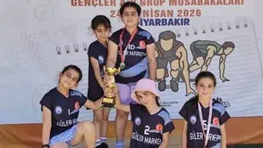 Çermikli minikler oryantring yarışmasına damga vurdu