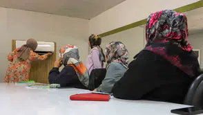 Diyarbakırlı kadınlar klima ve kombi tamiri öğreniyor