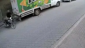 Kızıltepe’de park halindeki motosiklet zinciri kırılarak çalındı