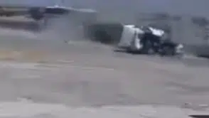 Viranşehir kara yolunda TIR ile kamyonun karıştığı ölümlü kaza görüntülendi