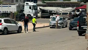 Siirt Kurtalan yolunda iki araç çarpıştı
