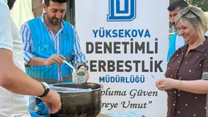 Yüksekova Denetimli Serbestlik Müdürlüğü Muharrem ayı için aşure dağıttı