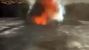 Kurtalan ilçesindeki demiryolu şantiyesinde büyük yangın çıktı