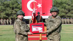 Mardin'de 70’inci Mekanize Piyade Tugayı'nda komuta değişimi