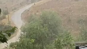 Keban kırsalında sağanak yağış günlük yaşamı olumsuz etkiledi
