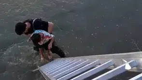 Batman İluh Deresi’ne düşen çocuk itfaiye ekipleriyle kurtarıldı