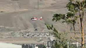 Bahçesaraydan havalanan helikopter hamile hastayı Van merkezine ulaştırdı