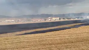 Kovancılar köyünde alevler paniğe neden oldu?