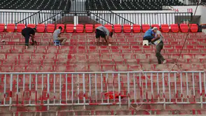 Diyarbakır Stadyumu Süper Lig maçlarına hazırlanıyor