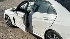 Siirt Gökçebağ yolunda dört otomobil birbirine girdi
