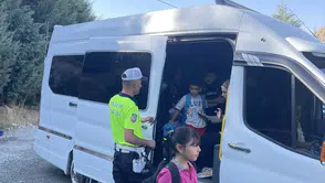 Çemişgezek'te okul servislerine sıkı denetim