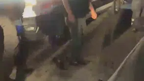 Batman'da otomobil refüje çarptı bir kişi yaralandı