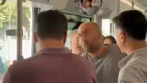 Şanlıurfa'da dehşet anları: Önce otobüste saldırdı sonra muhabirleri darp etti