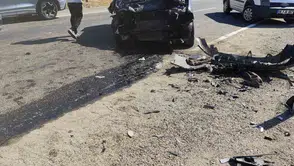 Siirt Eruh yolunda iki aracın karıştığı kazada dört kişi yaralandı