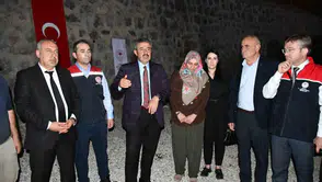 Cizre'de kadın çiftçiye 100 adet küçükbaş hayvan desteği verildi