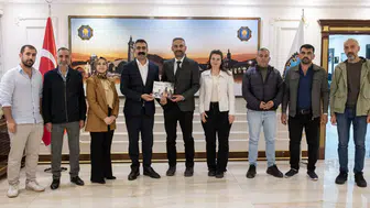 Diyarbakır’da dikkat çeken ziyaret: Federasyon Başkanı Doğan Hatun ile görüştü