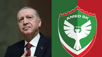 Erdoğan’dan Amedspor’a tebrik mesajı