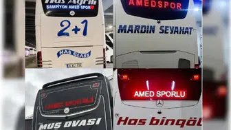 Trabzon’daki olay sonrası otobüs firmalarından Amedspor desteği