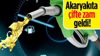 Akaryakıt fiyatları arttı: Benzin ve motorine yeni zam