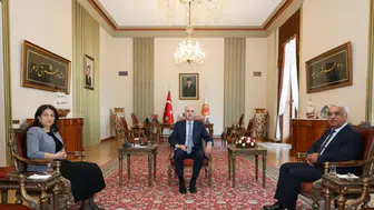 Meclis koridorlarında kritik temas: Kurtulmuş’tan DEM Parti heyetiyle sürpriz görüşme