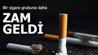 Bir sigara grubuna daha zam
