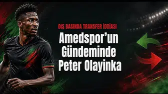 Amedspor'un gündeminde Peter Olayinka iddiası: Dış basın transfer ilgisini yazdı