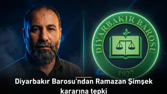 Diyarbakır Barosu'ndan Ramazan Şimşek kararına tepki