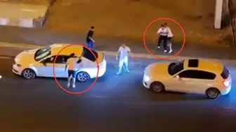 Diyarbakır'da trafikte başlayan tartışma sopalı kavgaya dönüştü