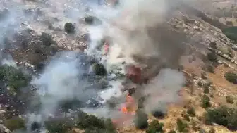 Diyarbakır'da dört ilçede aynı anda yükselen dumanlar korkuttu: Ekipler alevlere geçit vermedi