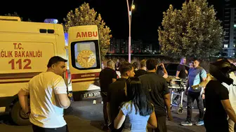 Kayapınar’da bisikletli kadına taksi çarptı