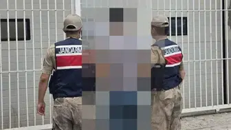 Dokuz yıl hapis cezası bulunan yakıt hırsızı jandarma operasyonuyla yakalandı