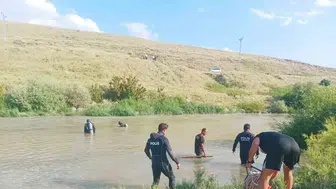 Muş Bulanıkta çaya düşen iki kardeşten acı haber geldi