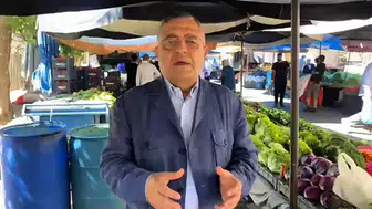 Sezgin Tanrıkulu Diyarbakır pazarında: Asgari ücret açlık sınırının altında