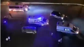 Kayapınar ilçesindeki trafik kazasında iki otomobil çarpıştı
