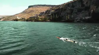 Halfeti’nin su altındaki izleri DERİNGÖZ’ün kamerasında