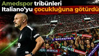 Amedspor tribünleri Italiano’yu çocukluğuna götürdü