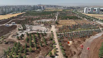 Diyarbakır’ın en büyük parkında çalışmalar yüzde 55’e ulaştı