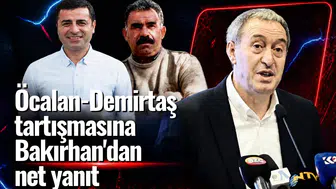 Öcalan-Demirtaş tartışmasına Bakırhan’dan net yanıt